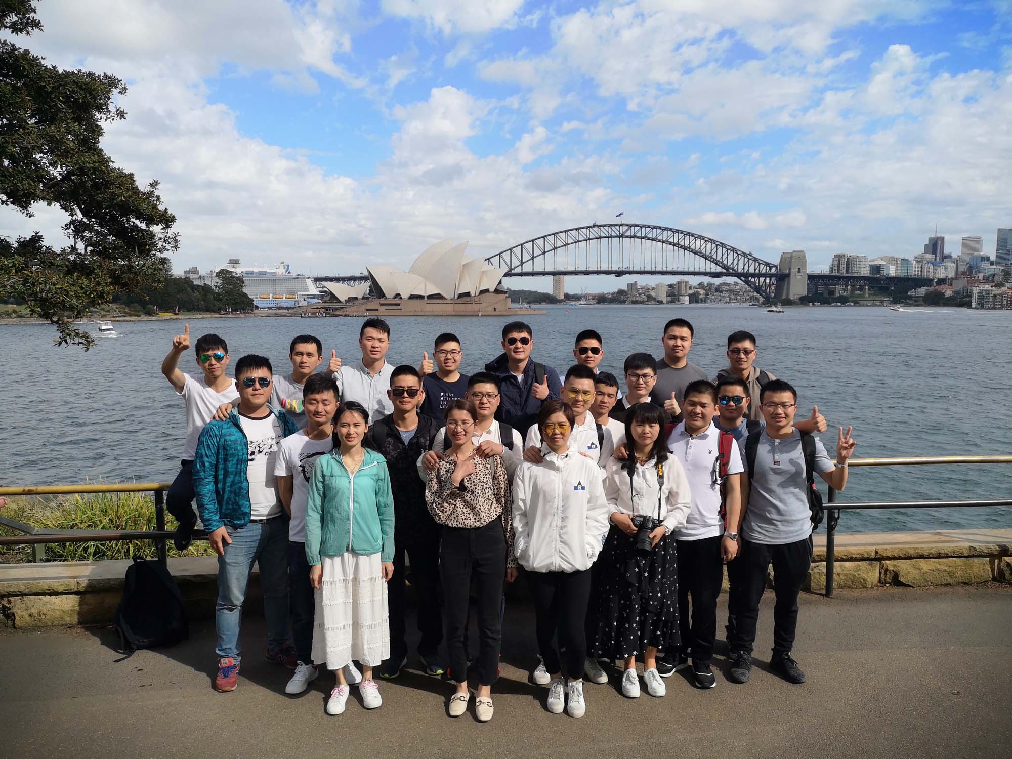 2018年工程团队完成KPI考核目标悉尼考察学习