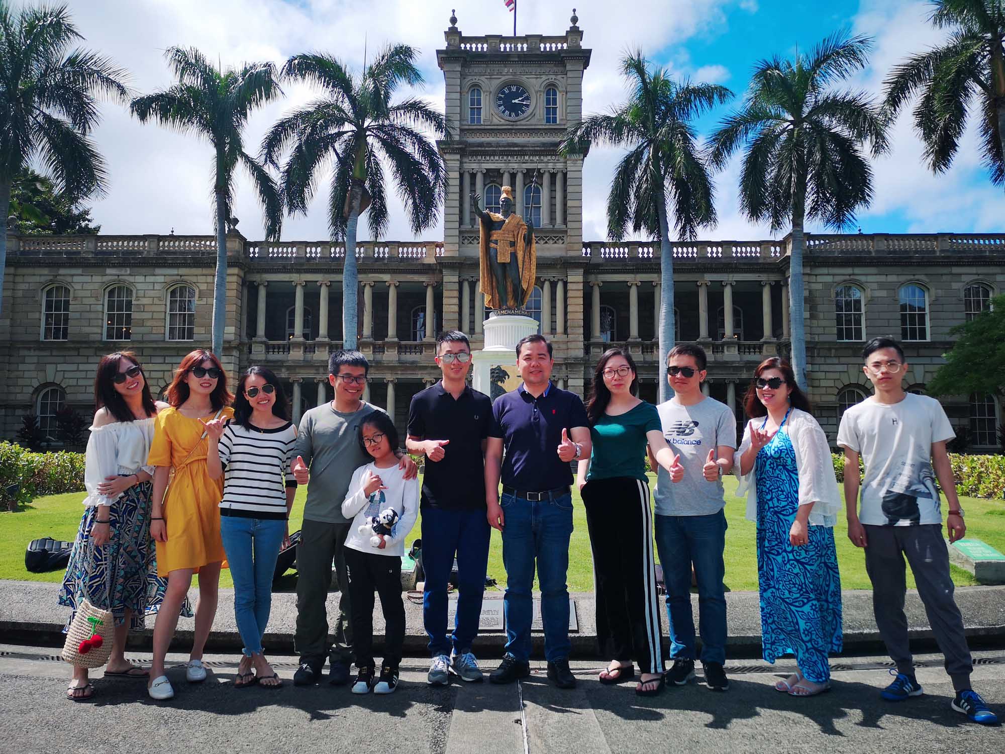 2018年营销团队完成KPI考核目标夏威夷考察学习